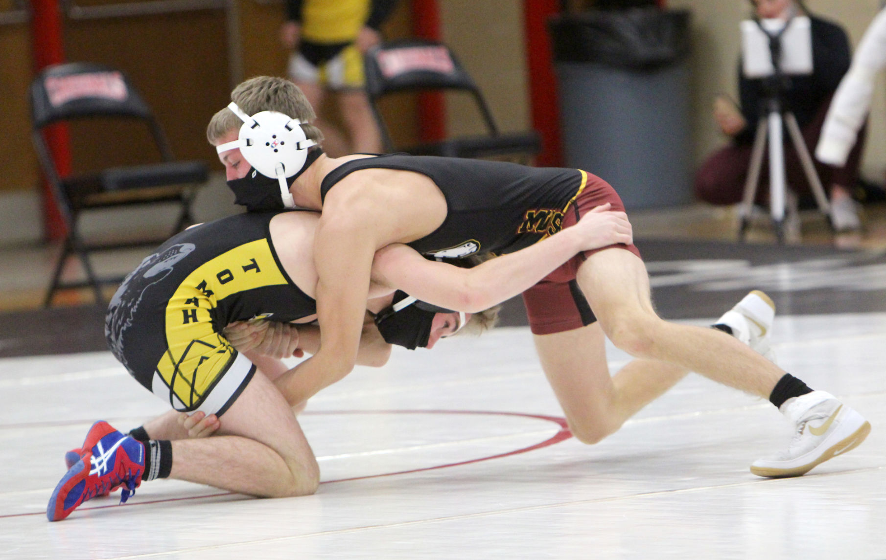 Chippewa Falls wrestling triangular 1-7-21